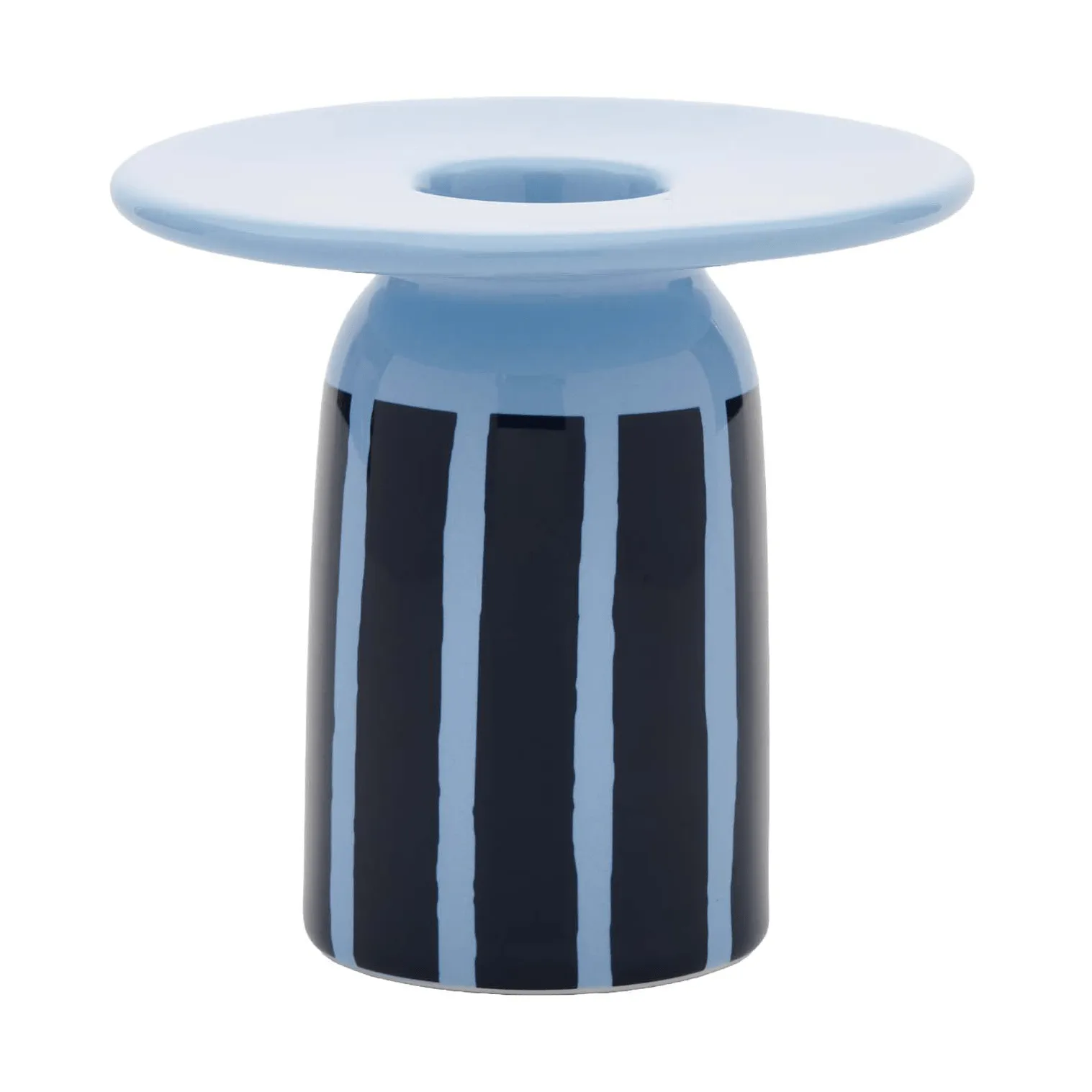 Piccolo kandelaar, Light blue-petrol, 8 cm Marimekko