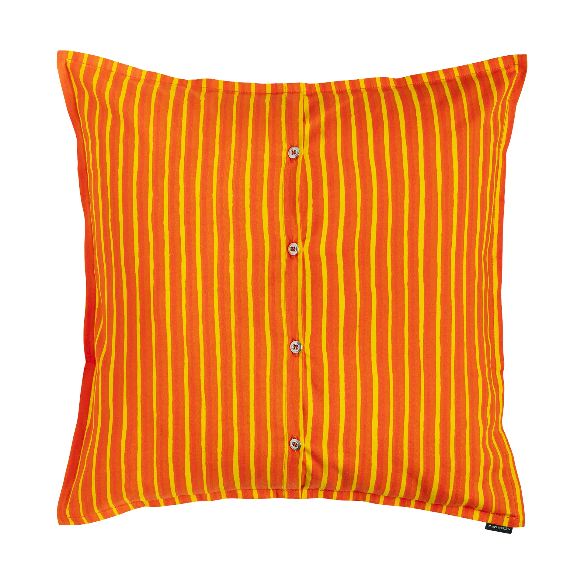 Piccolo kussenhoes 50x50 cm, Oranje Marimekko