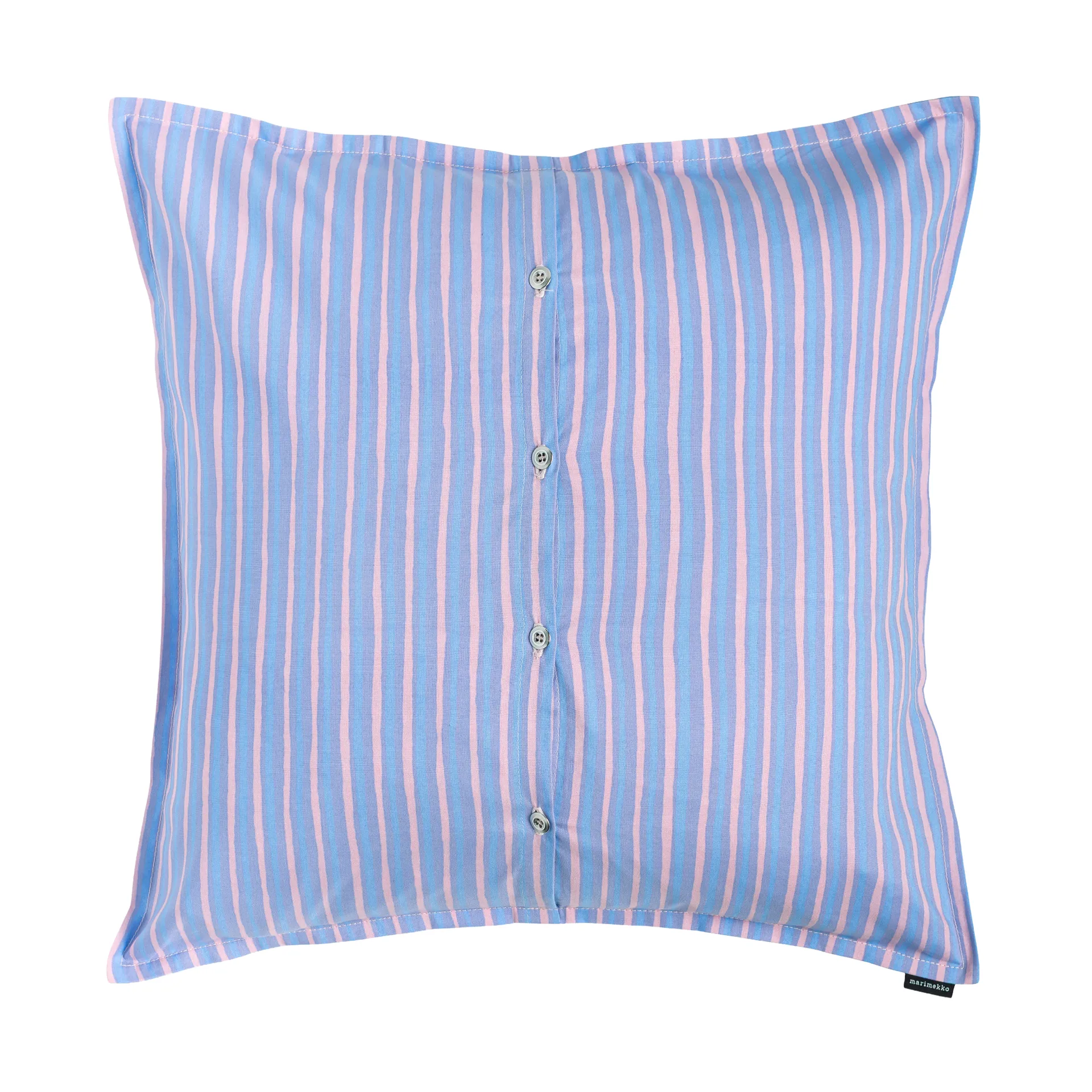 Piccolo kussenhoes 50x50 cm, Roze-blauw Marimekko