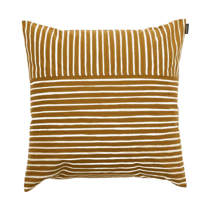 Piccolo kussensloop 50x50 cm - Off white-brons - Marimekko