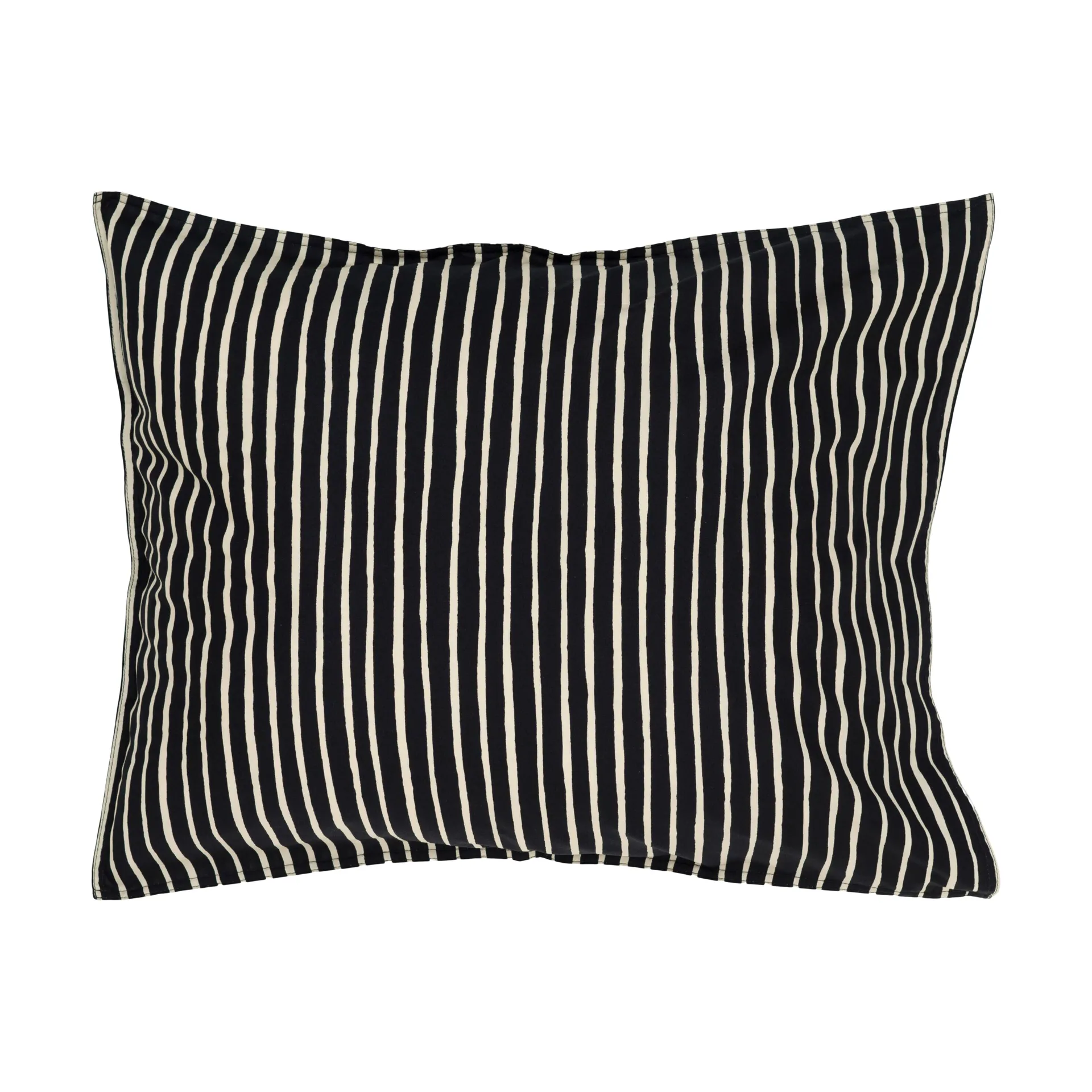 Piccolo kussensloop 50x60 cm, Black-off white Marimekko