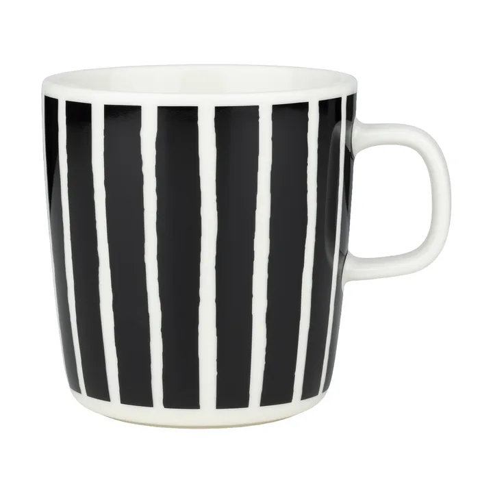 Piccolo mok 40 cl - Black-White - Marimekko