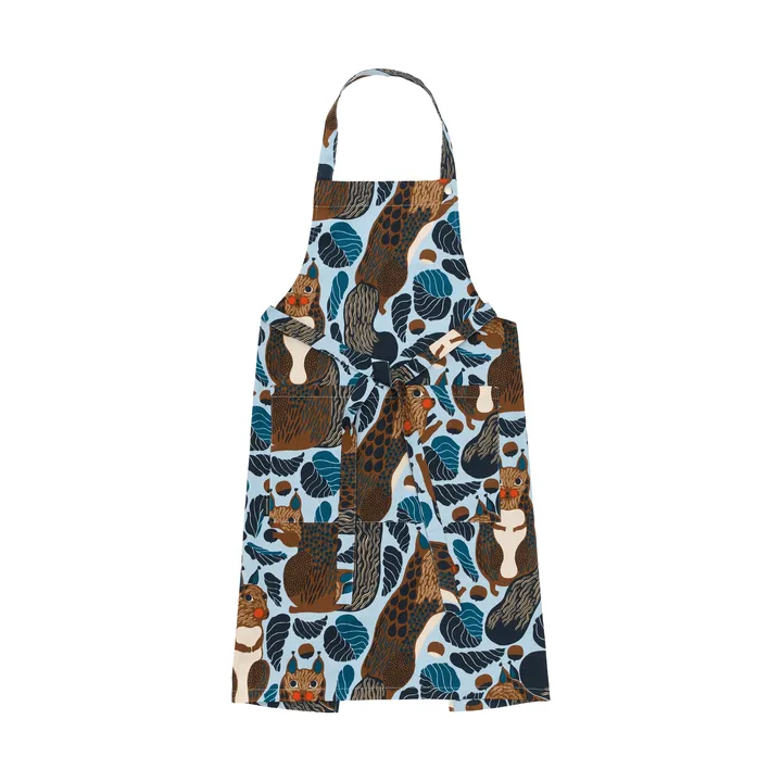 Pieni Kurre schort - Sky blue-multicolour - Marimekko
