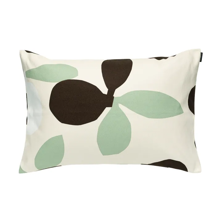 Pieni Omppo kussenhoes - Wit, groen, 40x60 cm - Marimekko