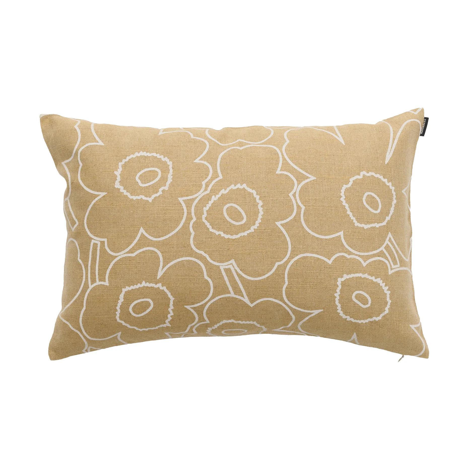 Pieni Piirto Unikko kussenhoes, Stro-off white, 40x60 cm Marimekko