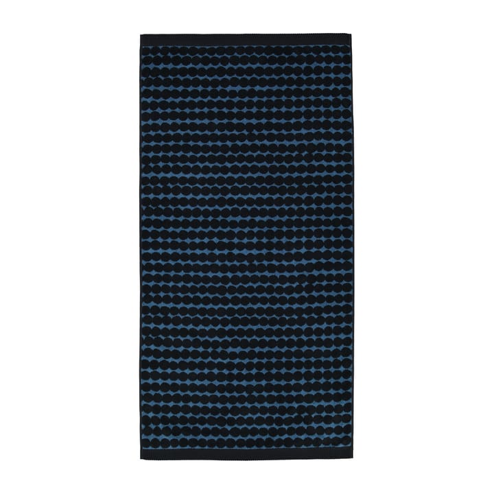 Pieni Räsymatto badhanddoek 70x140 cm - Petrol-black - Marimekko
