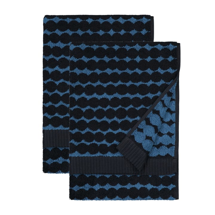 Pieni Räsymatto handdoek 50x70 cm 2-pack - Petrol-black - Marimekko