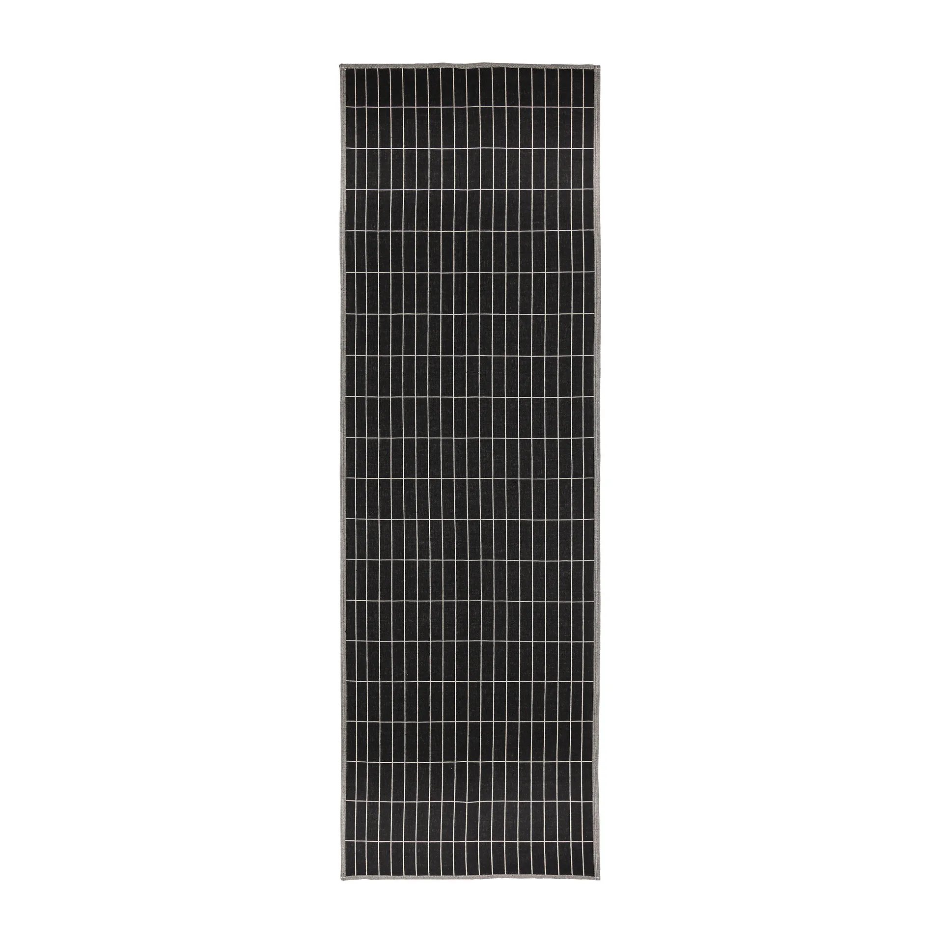 Pieni Tiiliskivi tafelloper 47x150 cm, charcoal-beige Marimekko