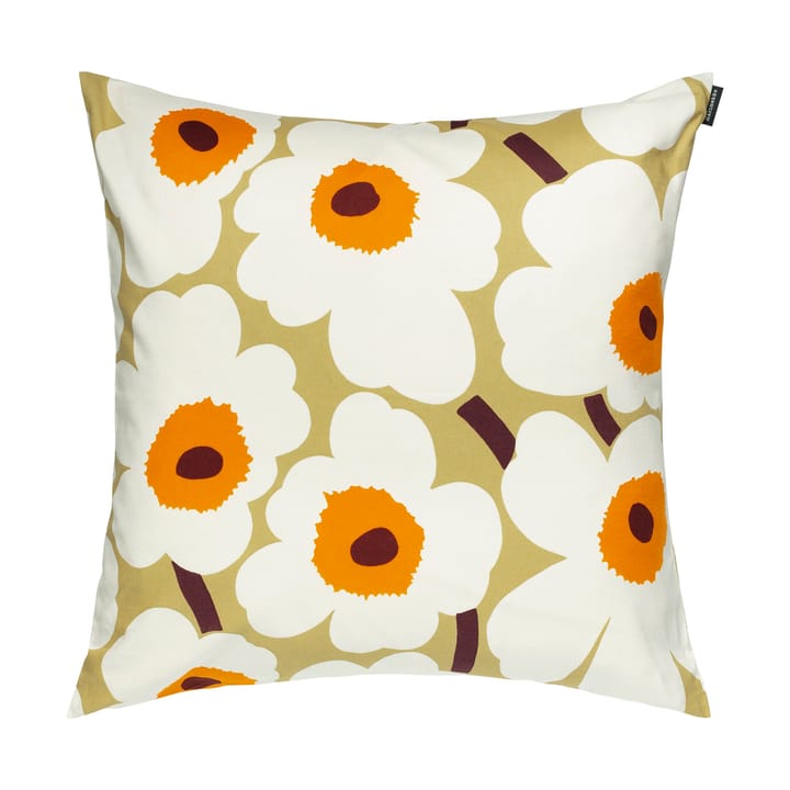 Pieni Unikko kussenhoes 50x50 cm - Beige - Marimekko