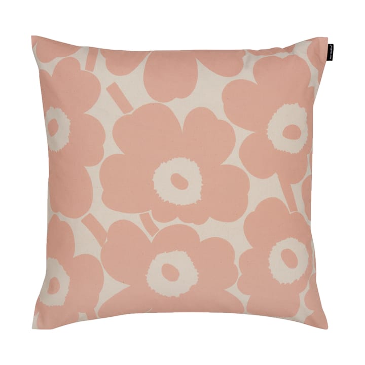 Pieni Unikko kussenhoes 50x50 cm - Cotton-peach - Marimekko