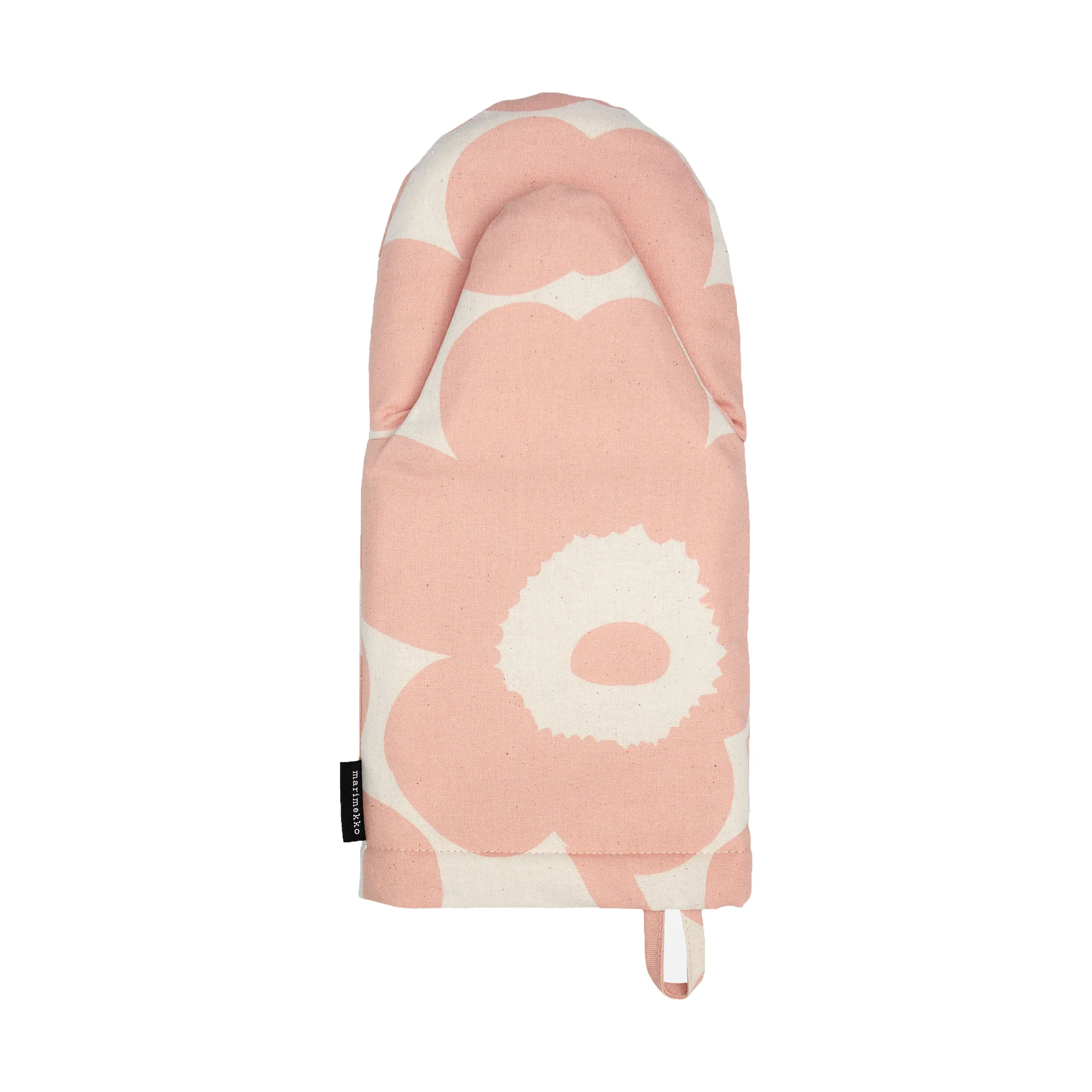 Pieni Unikko ovenwant, Cotton-peach Marimekko