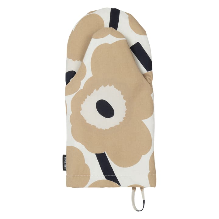 Pieni Unikko ovenwant - Off white-beige-donkerblauw - Marimekko