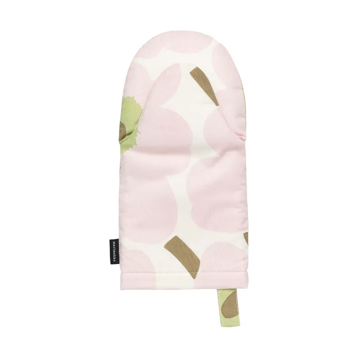 Pieni Unikko ovenwant - Off white-pink-pear-sand - Marimekko