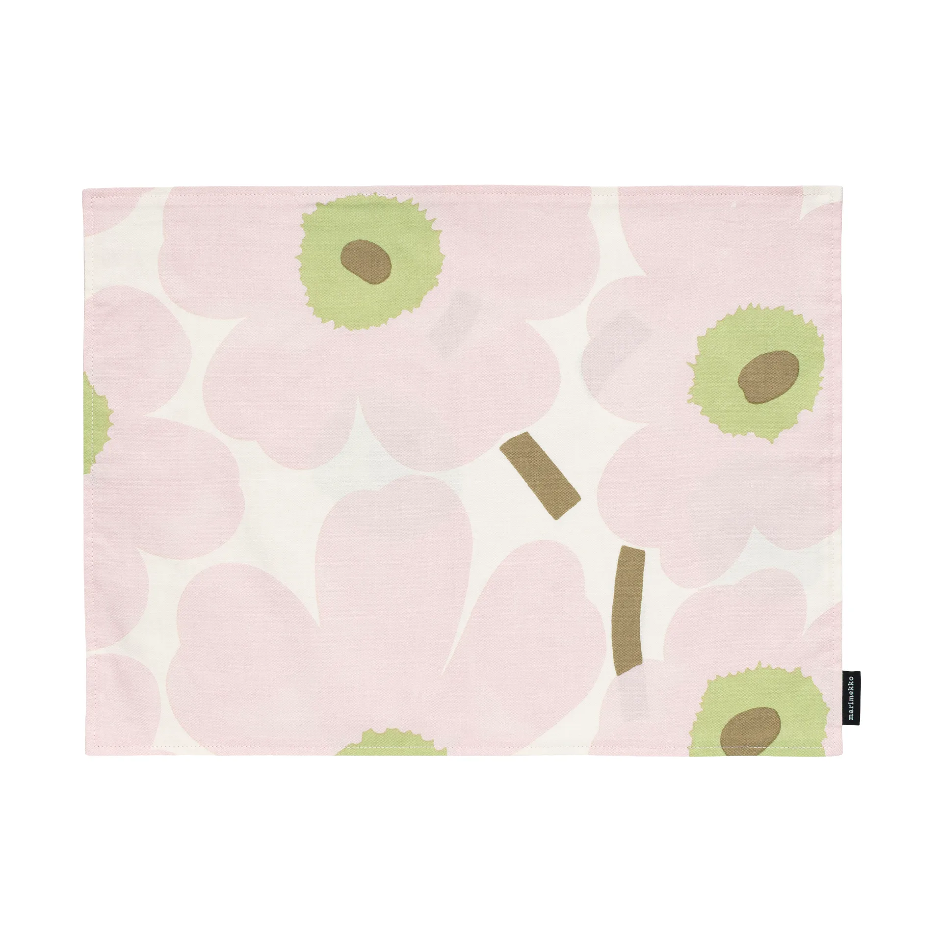 Pieni Unikko placemat acryl, Off white-pink-pear-sand Marimekko