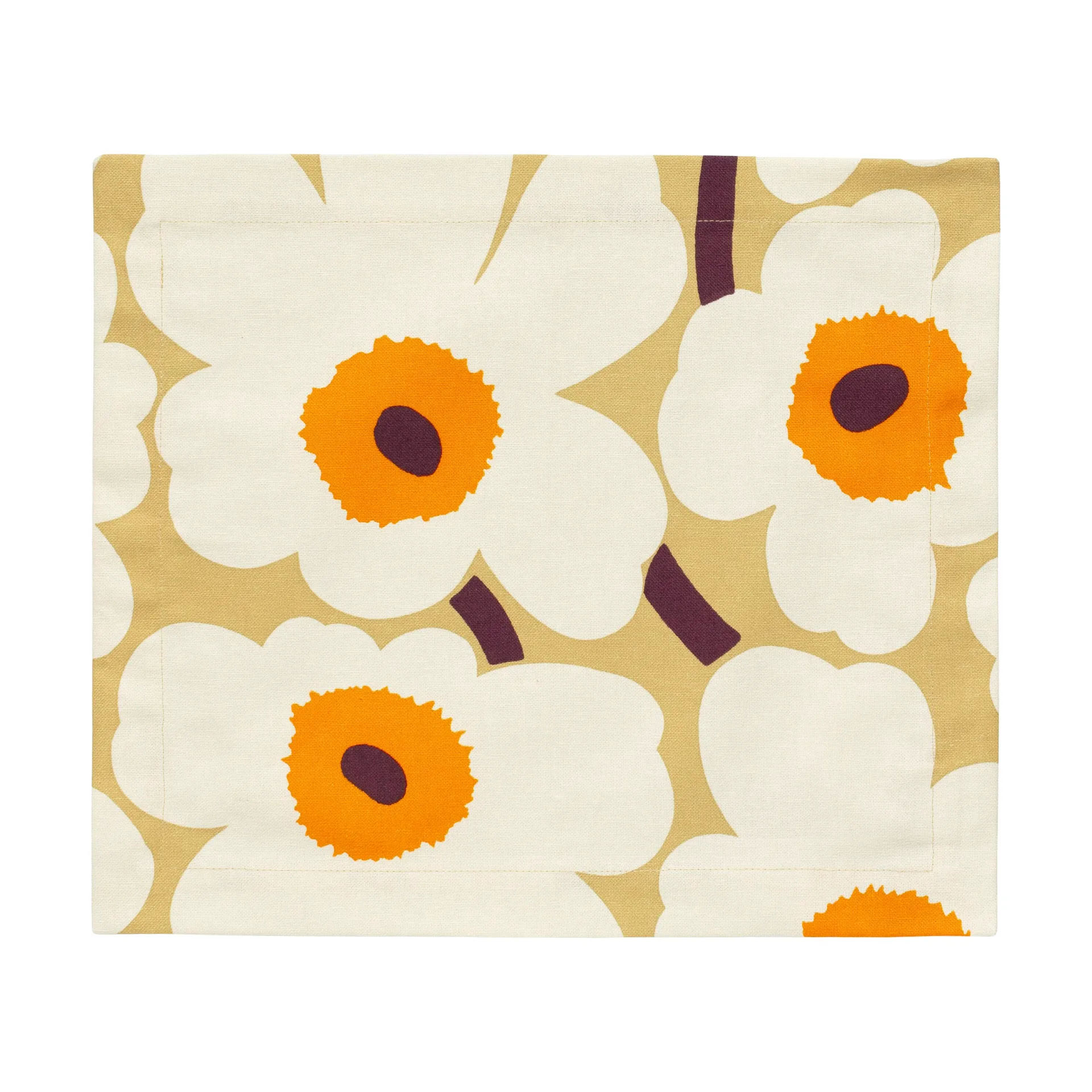 Pieni Unikko placemat, Beige Marimekko