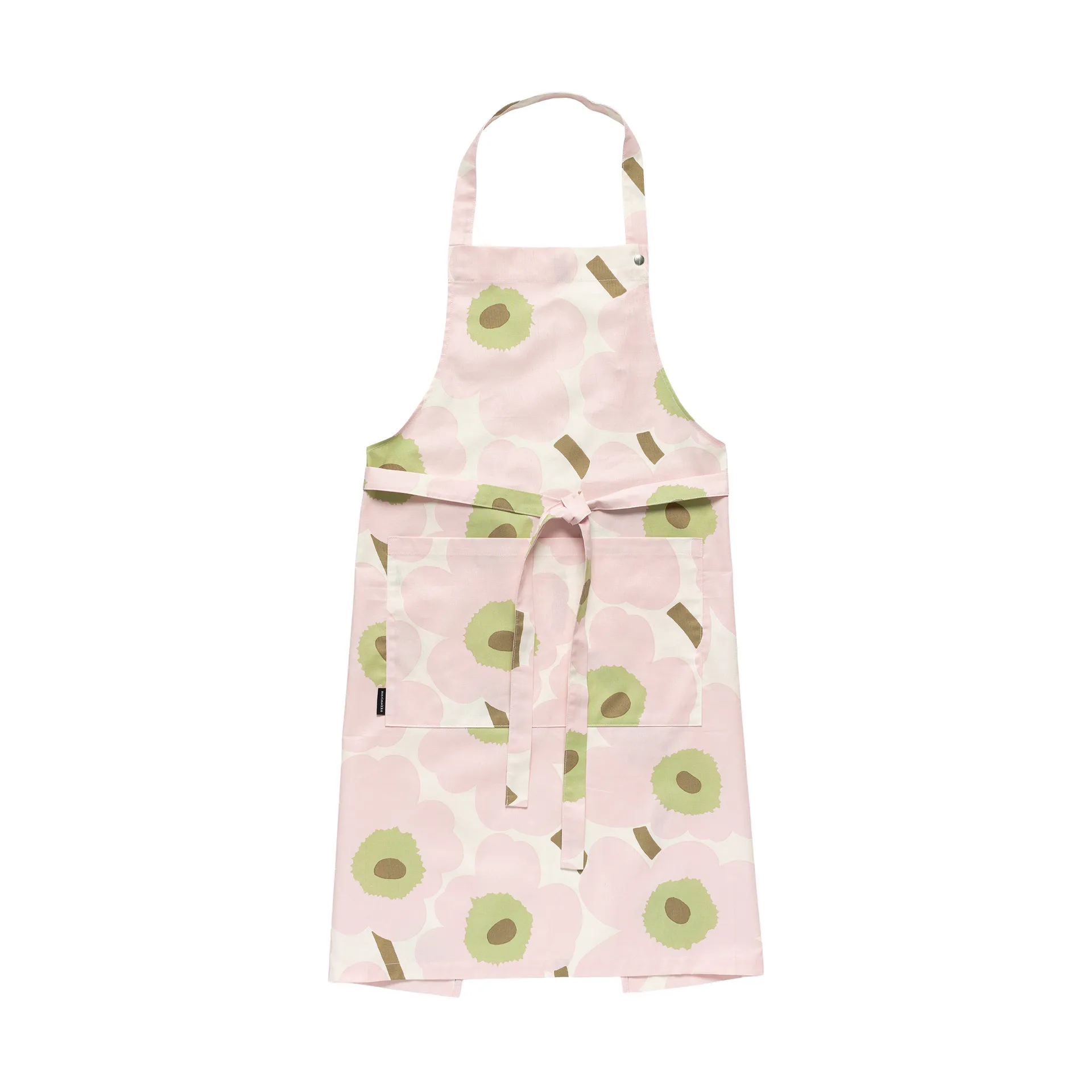 Pieni Unikko schort, Off white-pink-pear-sand Marimekko