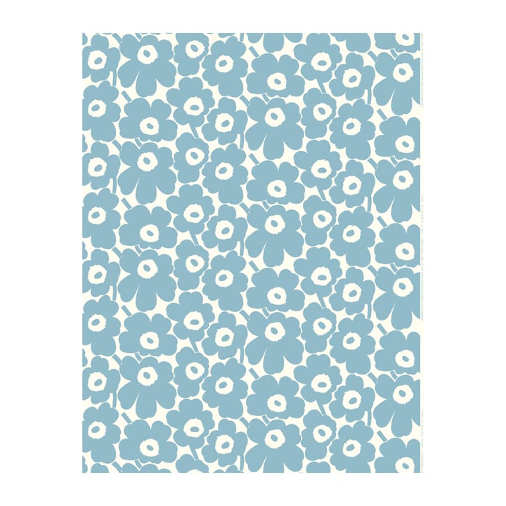 Pieni Unikko tafelzeil - Off white-light blue - Marimekko