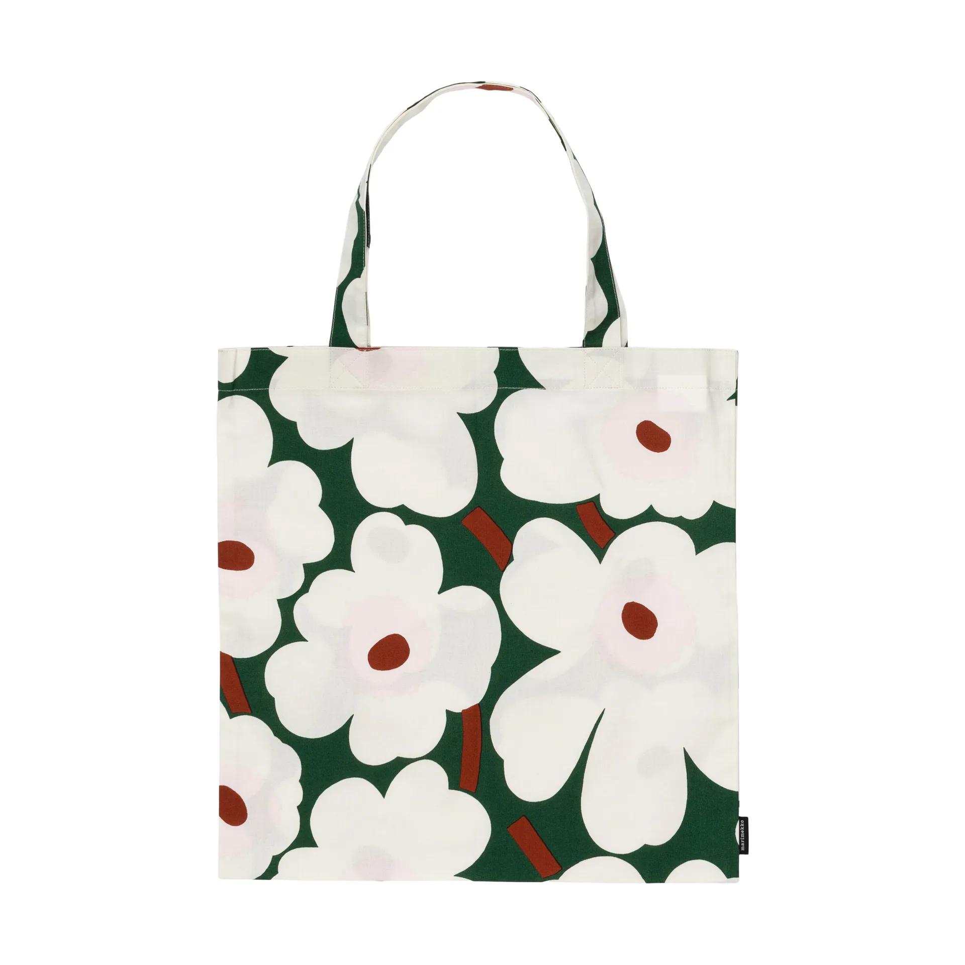Pieni Unikko tas 44x43 cm, Green Marimekko