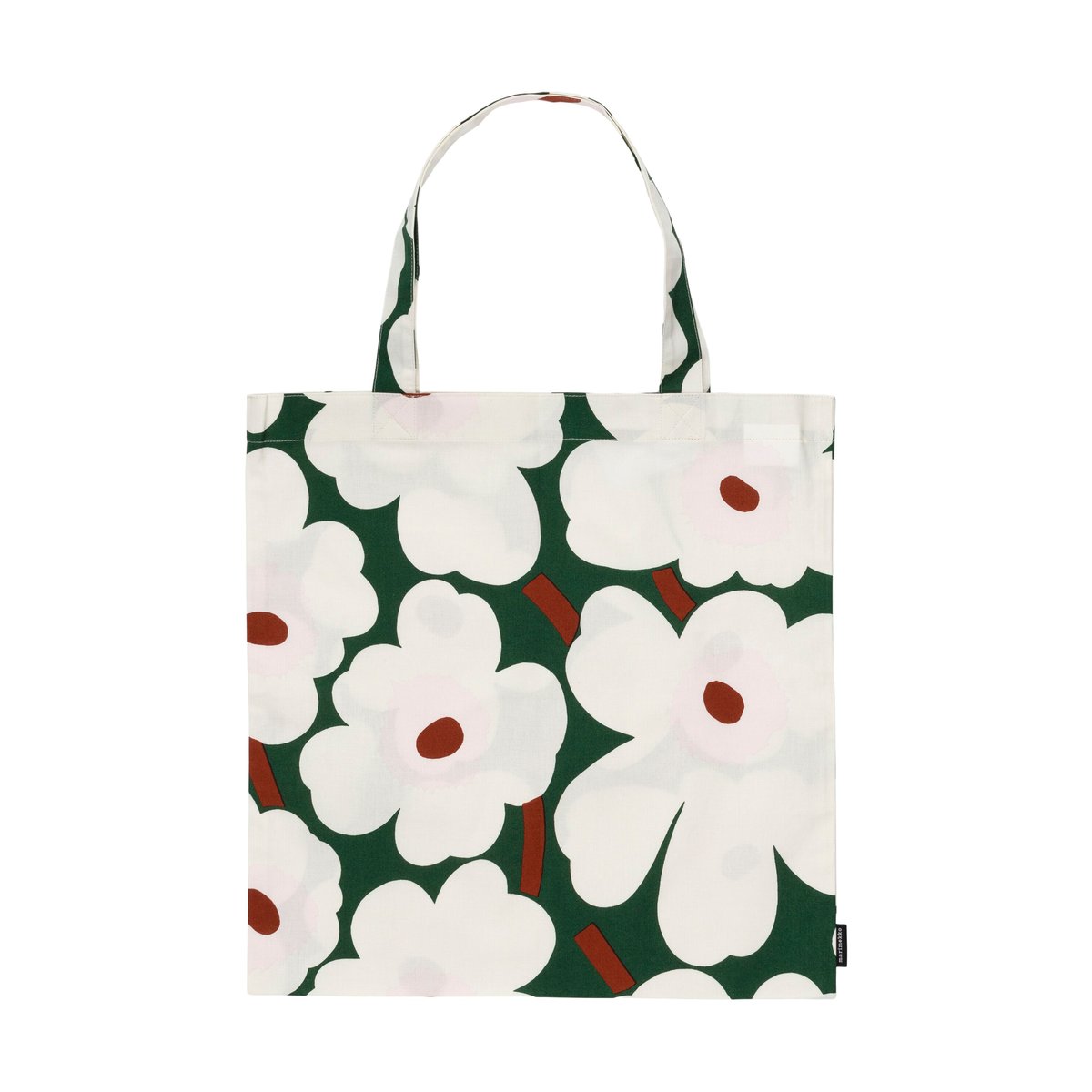 Marimekko Pieni Unikko tas 44x43 cm Green | Scandinavisch Interieur | Dozen & boxen | Groen