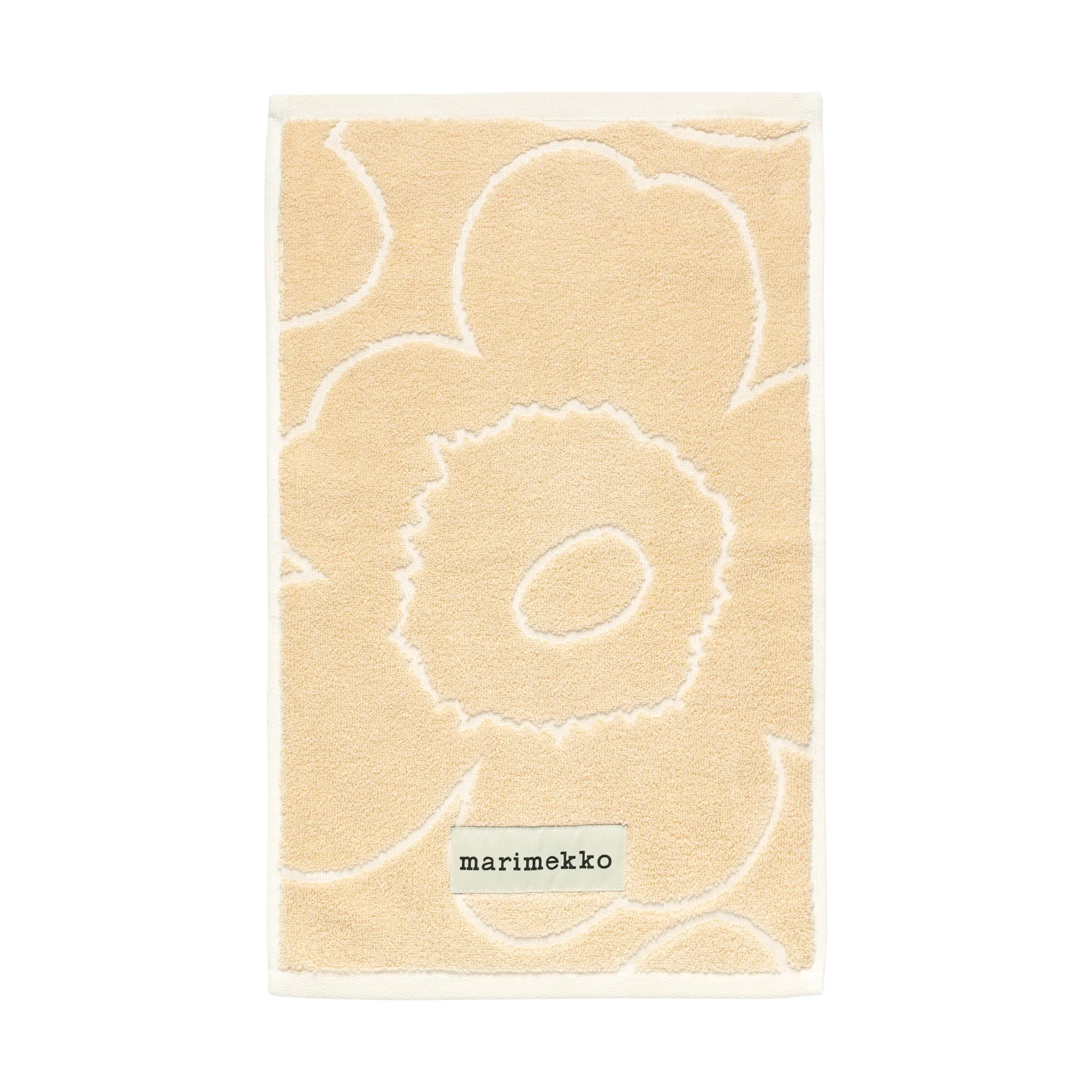 Piirto Unikko gastenhanddoek 30x50 cm, Beige Marimekko