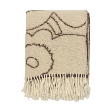 Piirto Unikko plaid 130x170 cm - Off white-muisgrijs - Marimekko