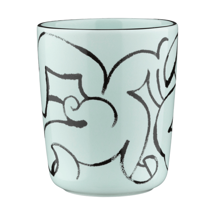 Pistilla mok 25 cl - Mint-black - Marimekko