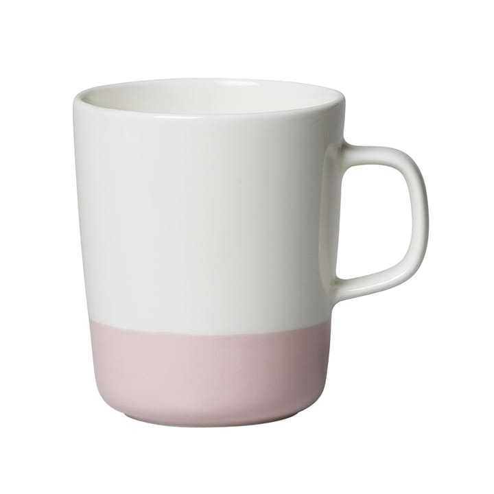 Puolikas mok 25 cl - wit-roze - Marimekko