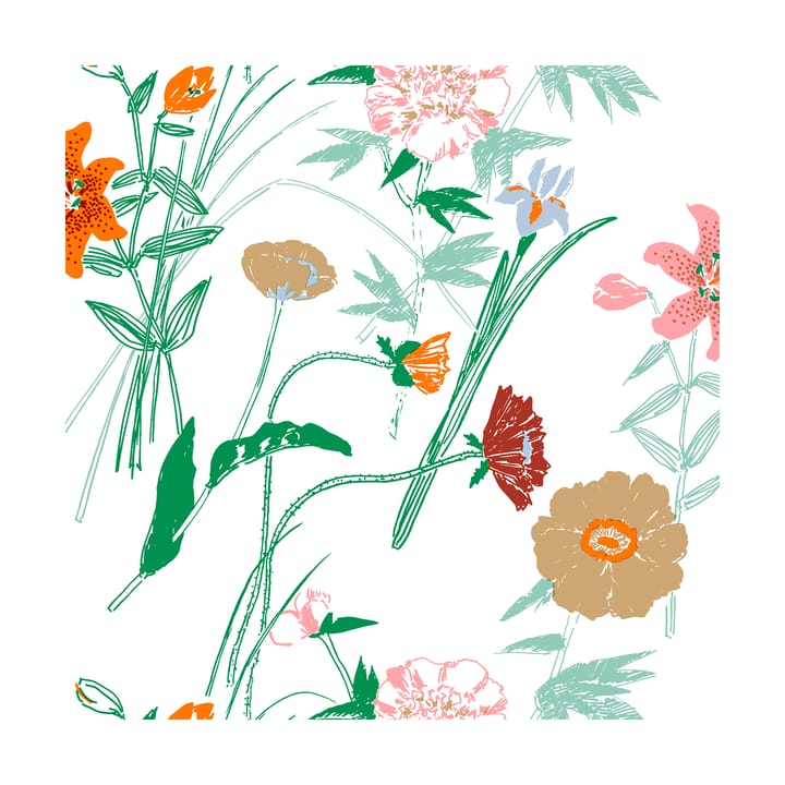 Puutarhakutsut servet 33x33 cm 20-pack - White - Marimekko