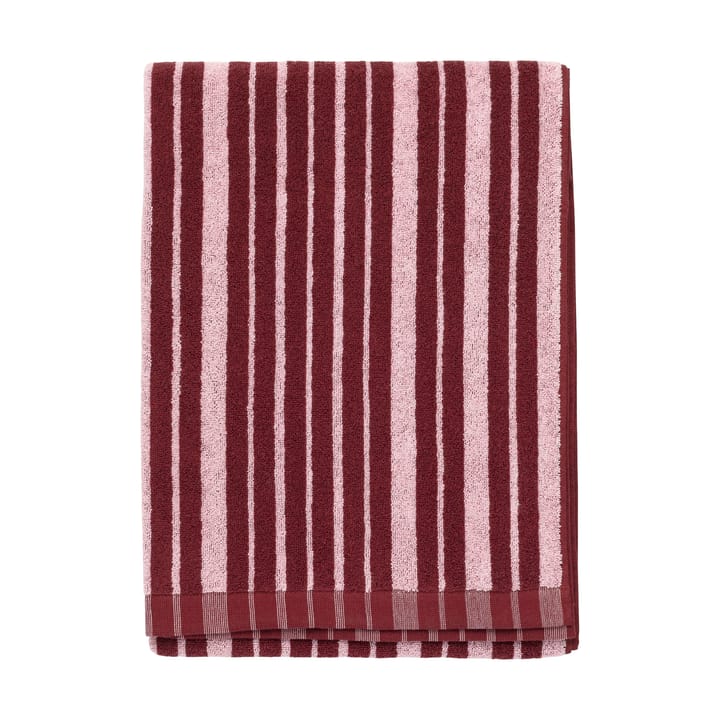 Raide badhanddoek 70x150 cm - Bordeauxroze - Marimekko