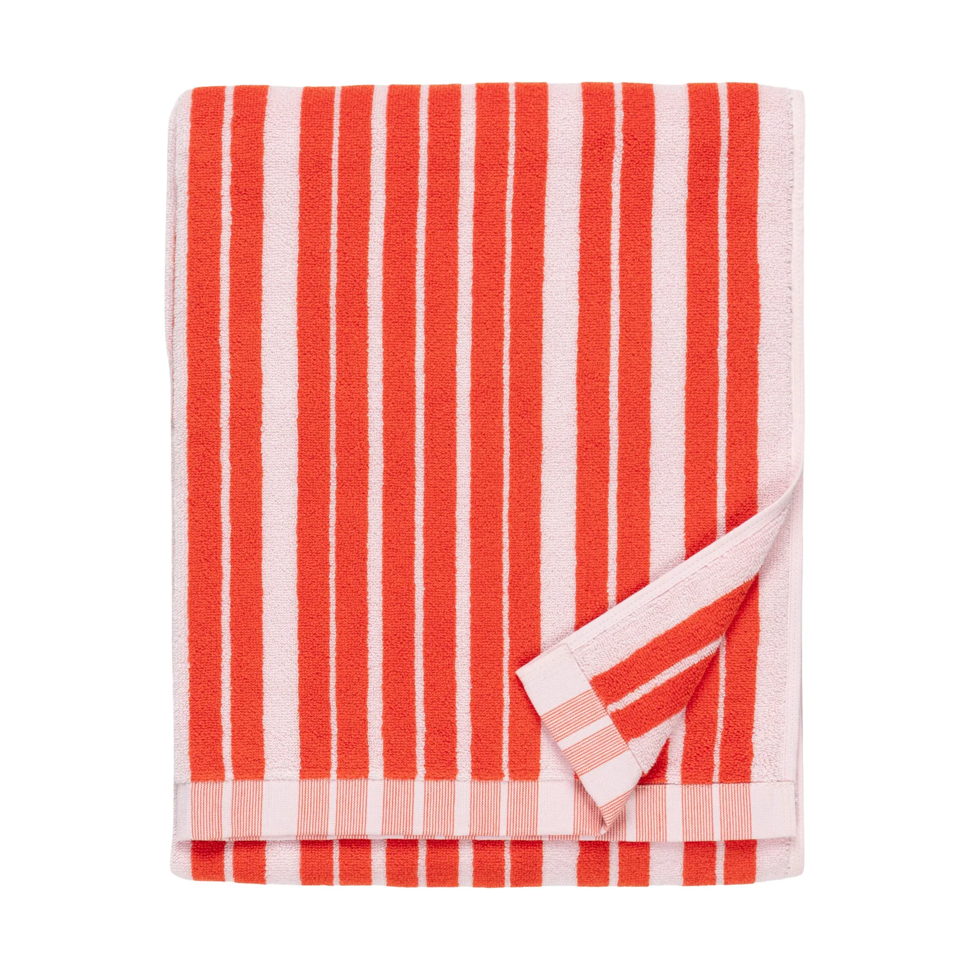 Raide badhanddoek 70x150 cm, Red-light pink Marimekko