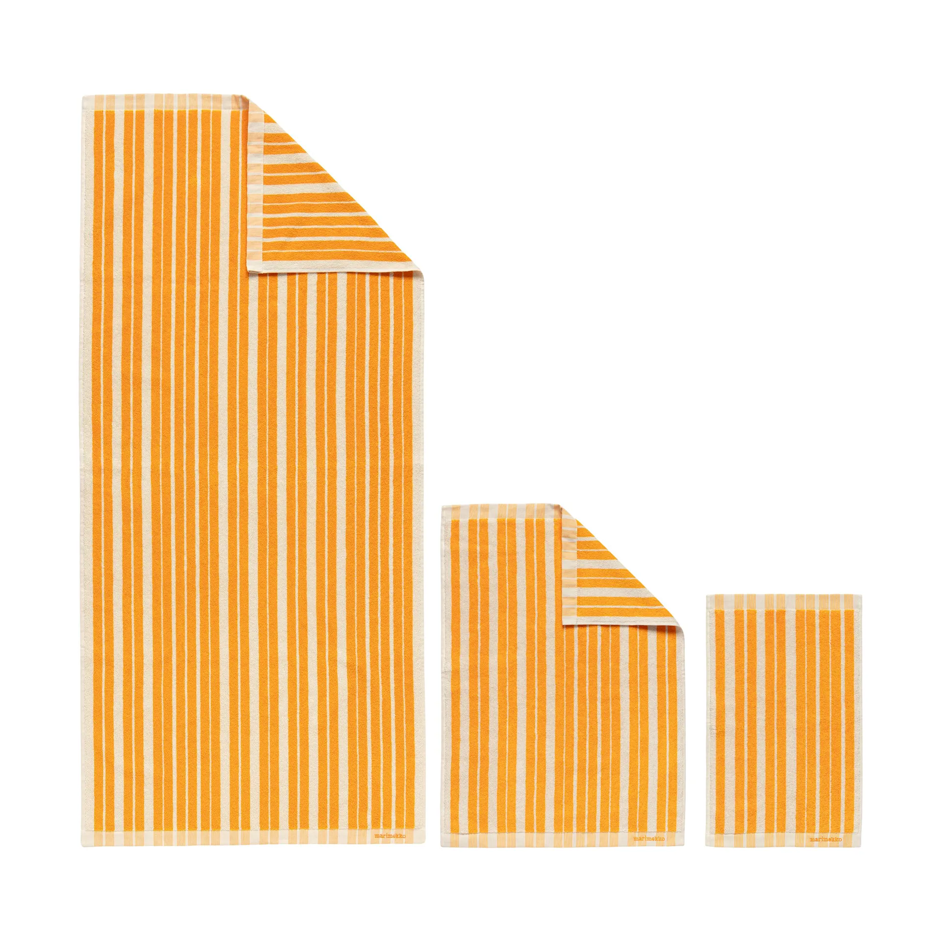 Raide gastendoek 30x50 cm, Yellow Marimekko