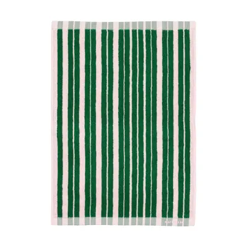 Raide handdoek 50x70 cm - Green-light pink - Marimekko