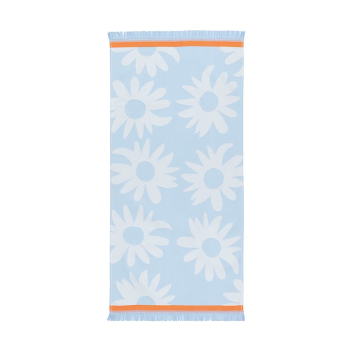 Rakastaa ei rakasta hamam handdoek 45x92 cm - Orange-Off-white-light blue - Marimekko