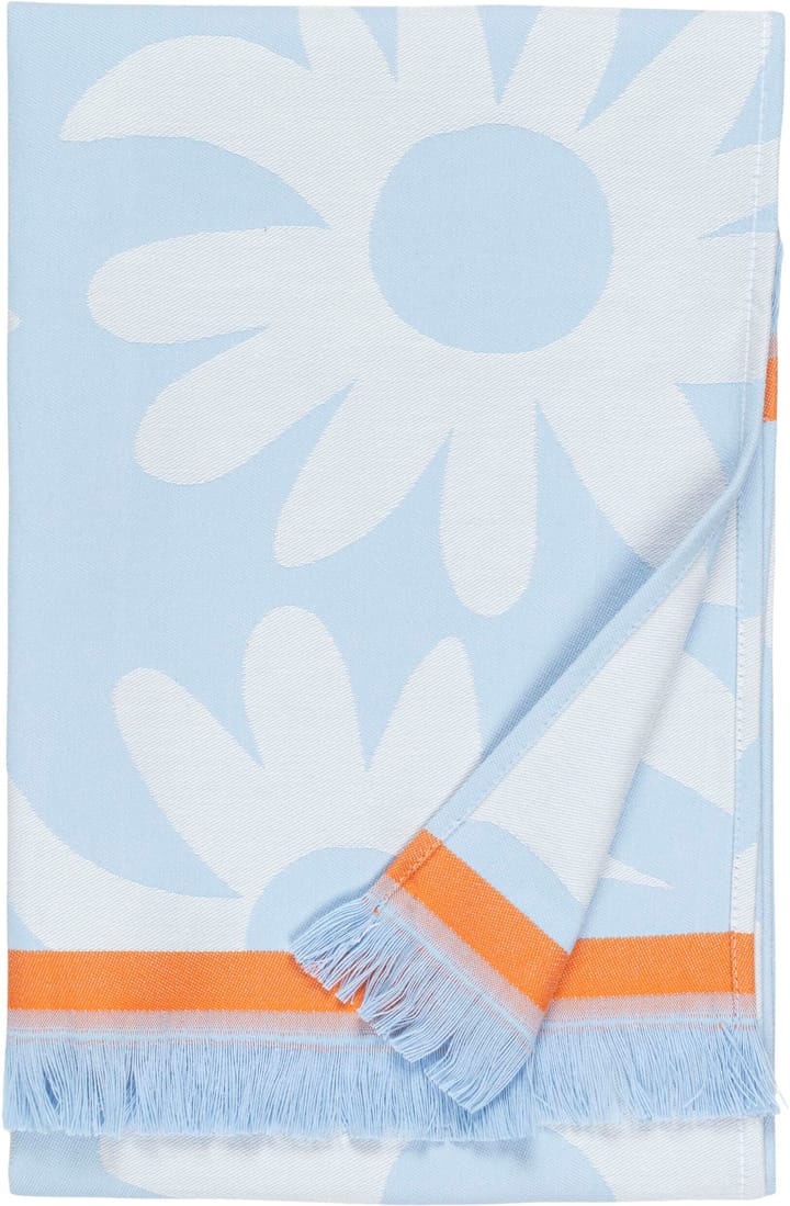 Rakastaa ei rakasta hamam handdoek 45x92 cm, Orange-Off-white-light blue Marimekko