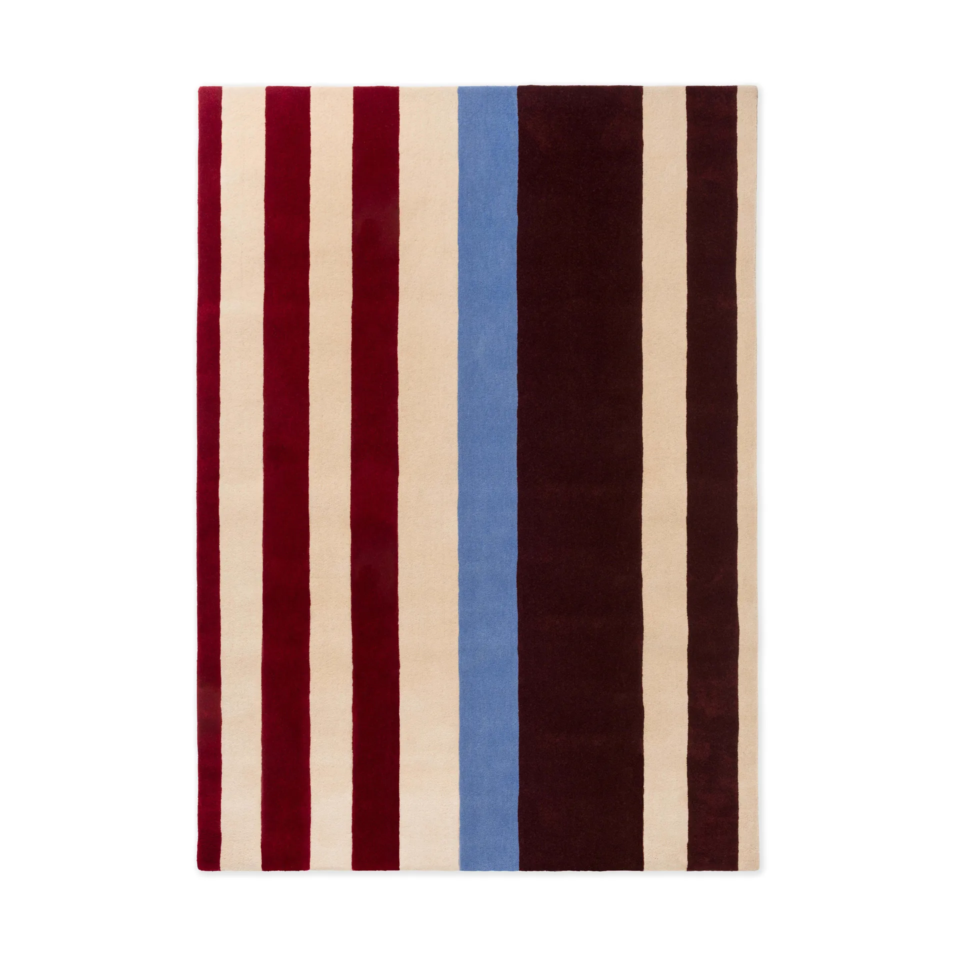 Ralli wollen vloerkleed, Burnt Orange, 170x240 cm Marimekko