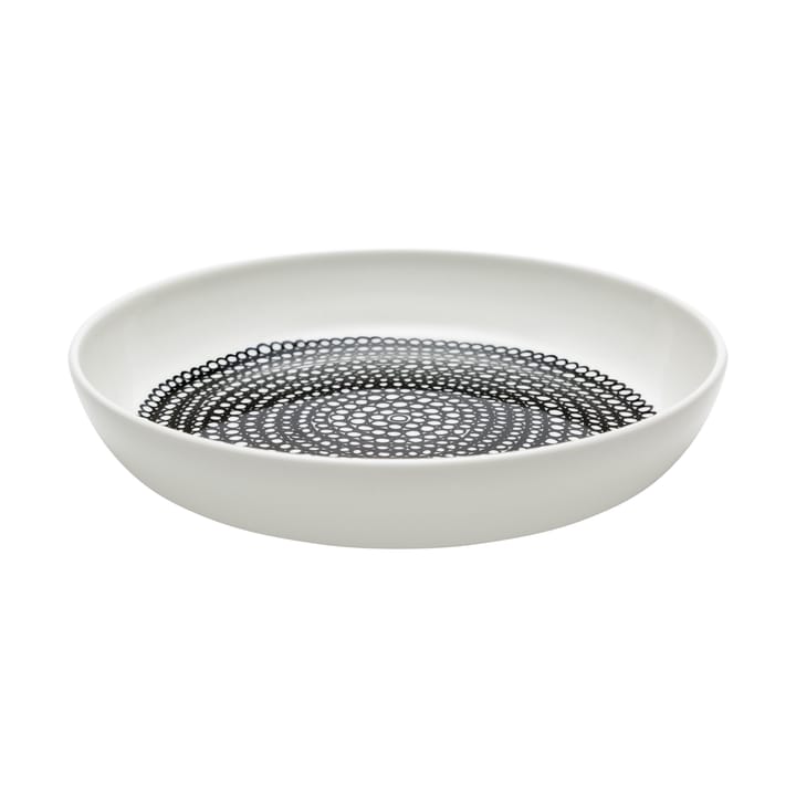 Räsymatto bord Ø20,5 cm - Wit-zwart - Marimekko