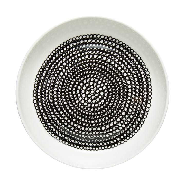 Räsymatto bord Ø20,5 cm - Wit-zwart - Marimekko