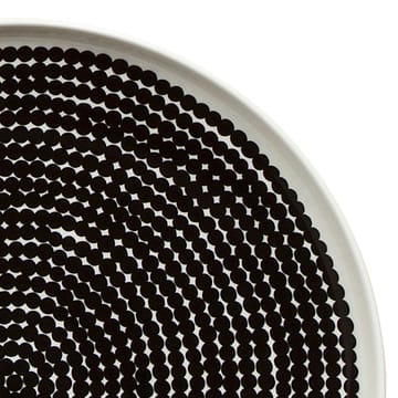 Räsymatto bord - zwart-wit (kleine stippen) - Marimekko