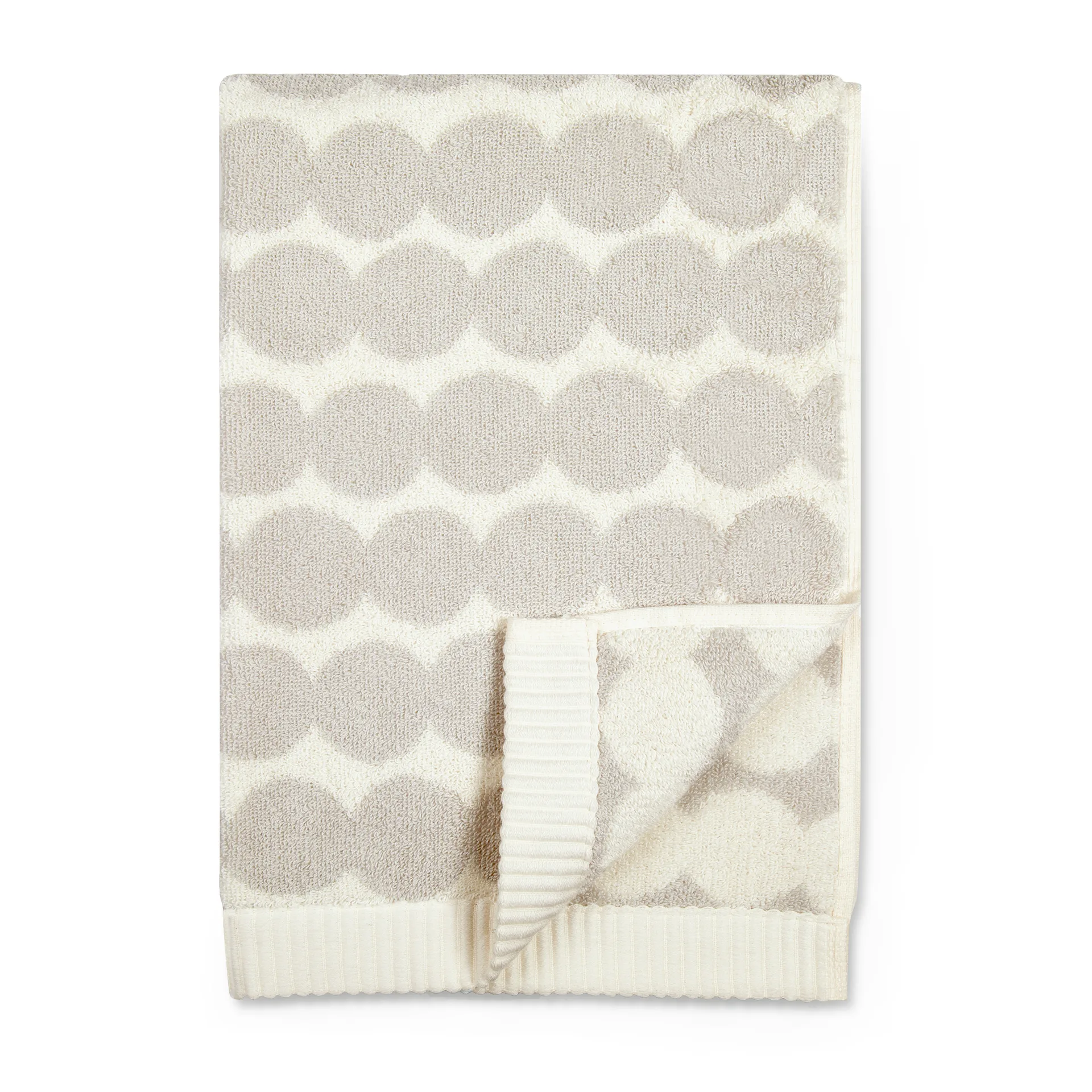 Räsymatto handdoek beige, Handdoek 50x100 cm Marimekko
