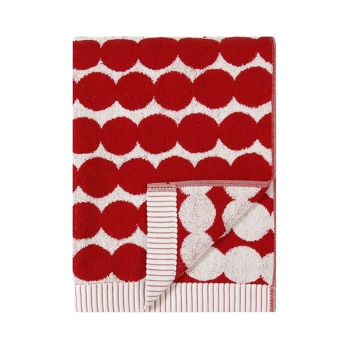 Räsymatto handdoek rood - handdoek 50 x 100 cm. - Marimekko