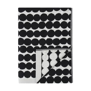 Räsymatto handdoek zwart - badhanddoek 70 x 150 cm. - Marimekko