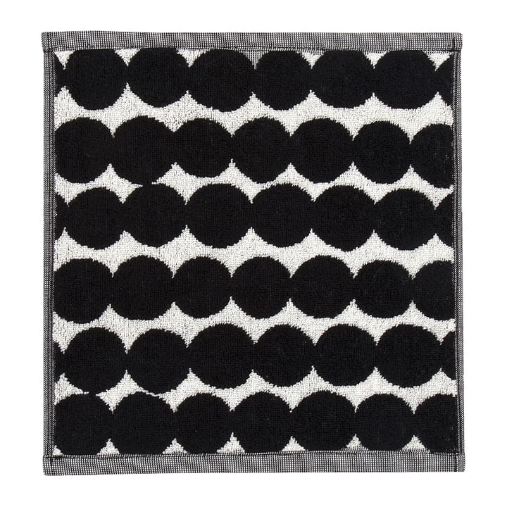 Räsymatto handdoek zwart - Minihanddoek 30x30 cm - Marimekko