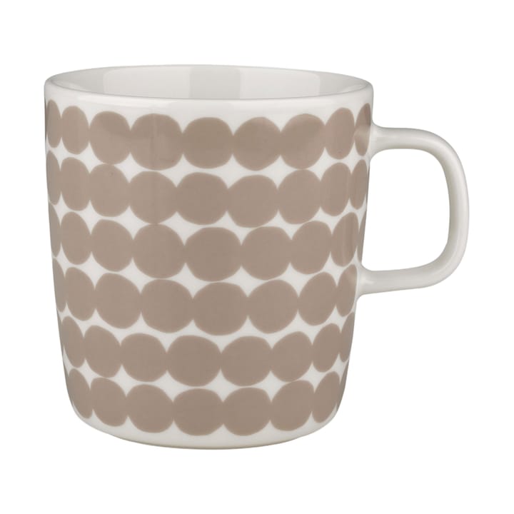 Räsymatto mok 4 dl - White-beige - Marimekko