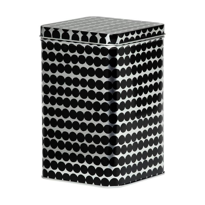 Räsymatto opbergdoos 17,5 cm, Grijs-zwart Marimekko