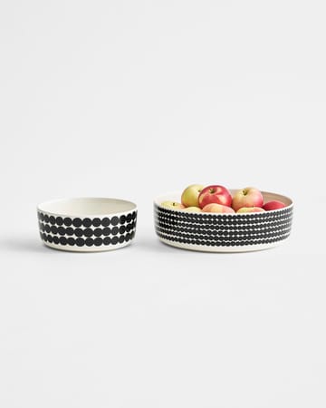 Räsymatto serveerschaal 1,5 l - zwart-wit - Marimekko