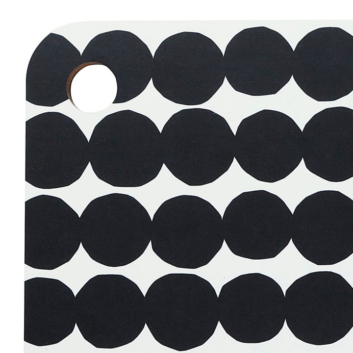 Räsymatto snijplank, zwart-wit Marimekko