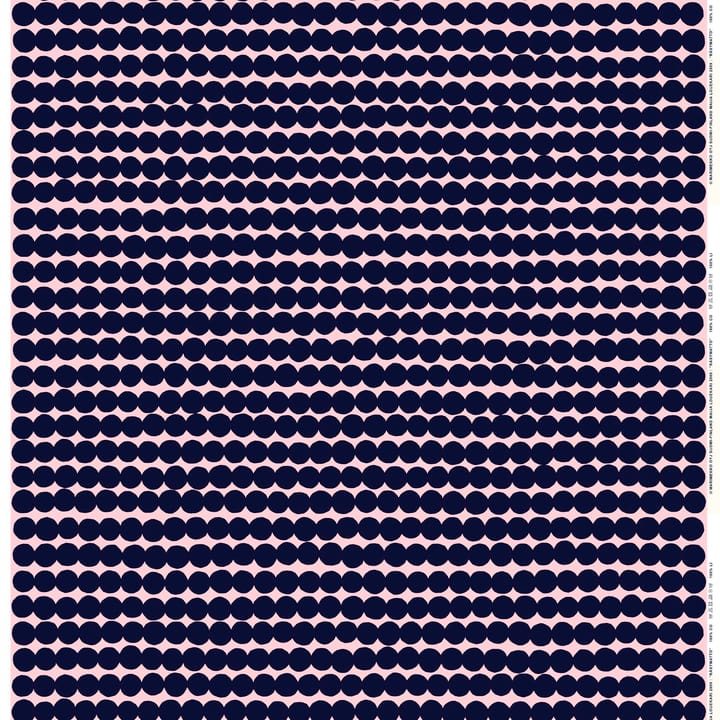 Räsymatto tafelzeil - roze-donkerblauw - Marimekko
