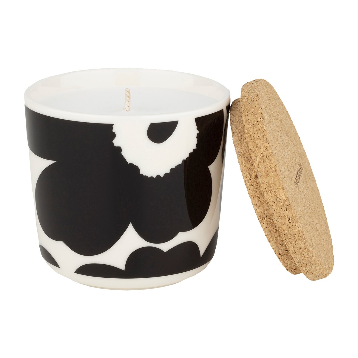 Marimekko Rusakko kom 50 cl spring forest | Scandinavisch Interieur | Geurkaarsen & aroma diffusers | Zwart