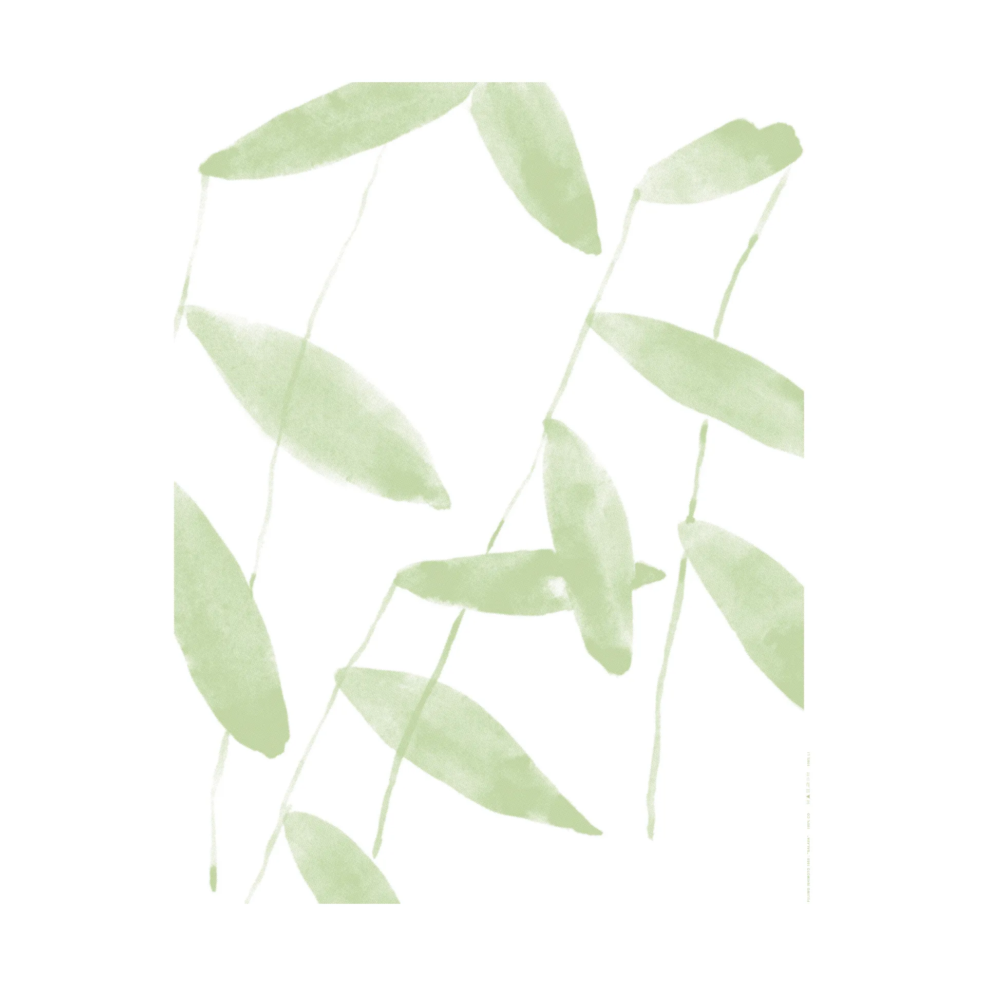 Salava linnenstof, Green Marimekko