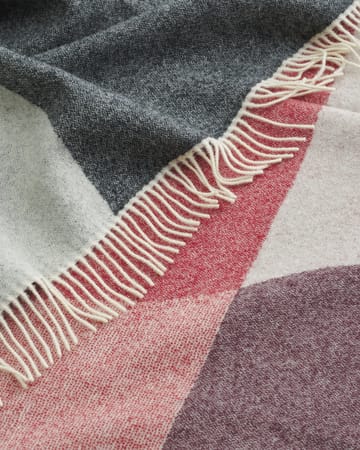 Sambara deken 140x180 cm - Off white-red-brown - Marimekko